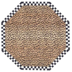 MacKenzie-Childs Cheetah 6' Octagon Rug| Rugs