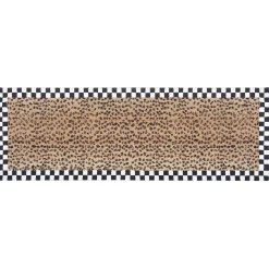 MacKenzie-Childs Cheetah 2'6 x 8' Runner| Rugs