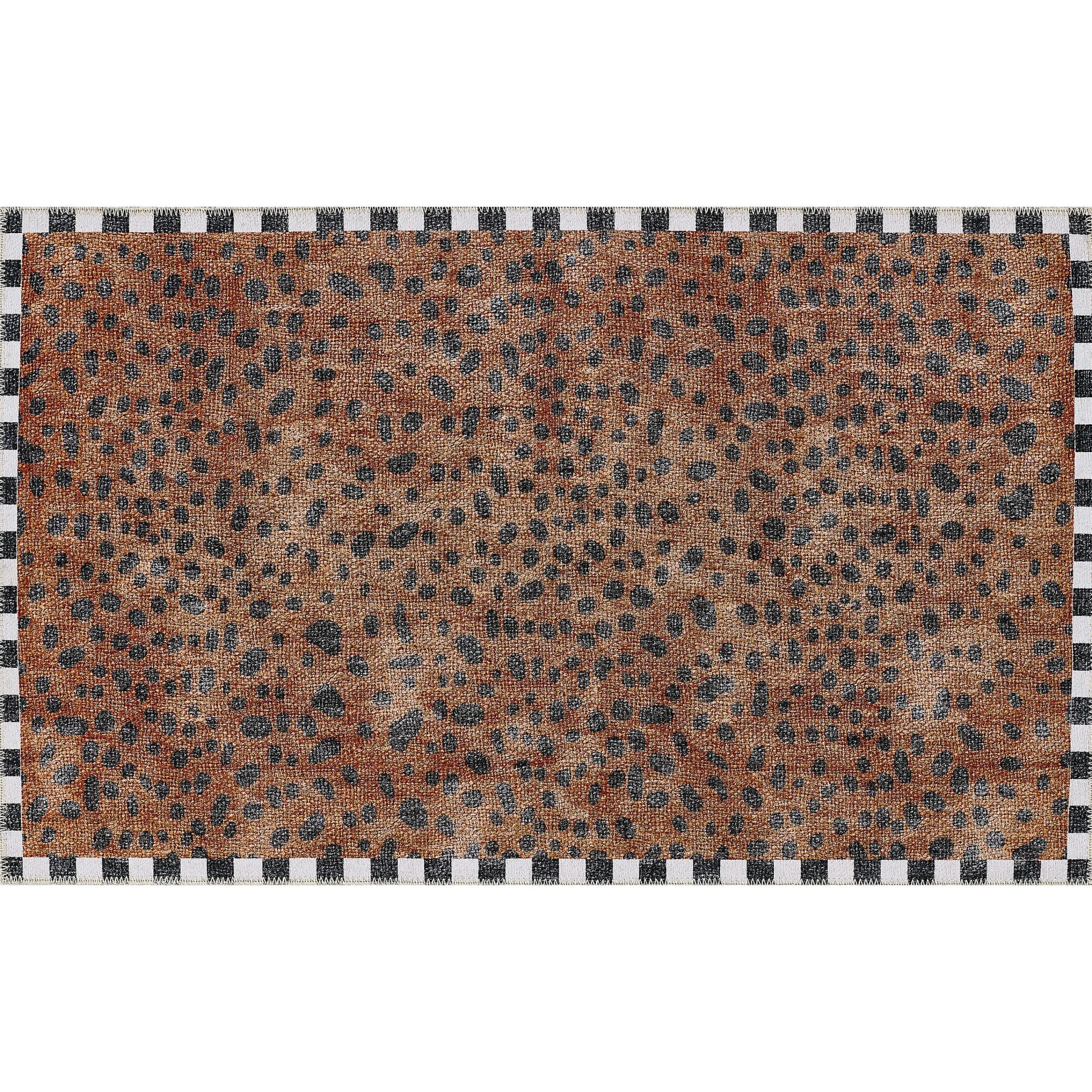 MacKenzie-Childs Cheetah 3' x 5' Washable Rug| Rugs