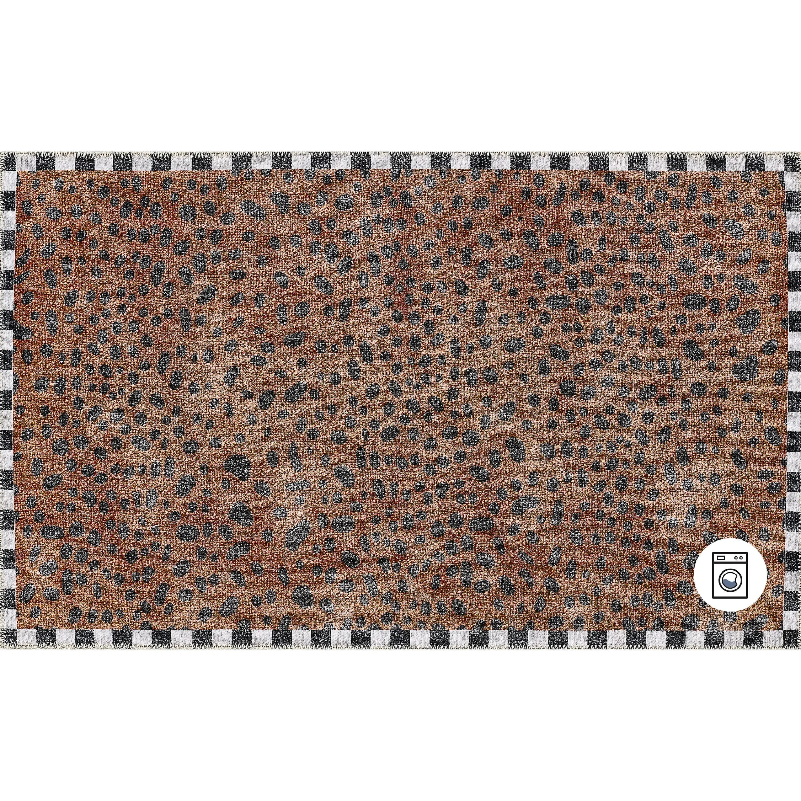 MacKenzie-Childs Cheetah 3' x 5' Washable Rug| Rugs
