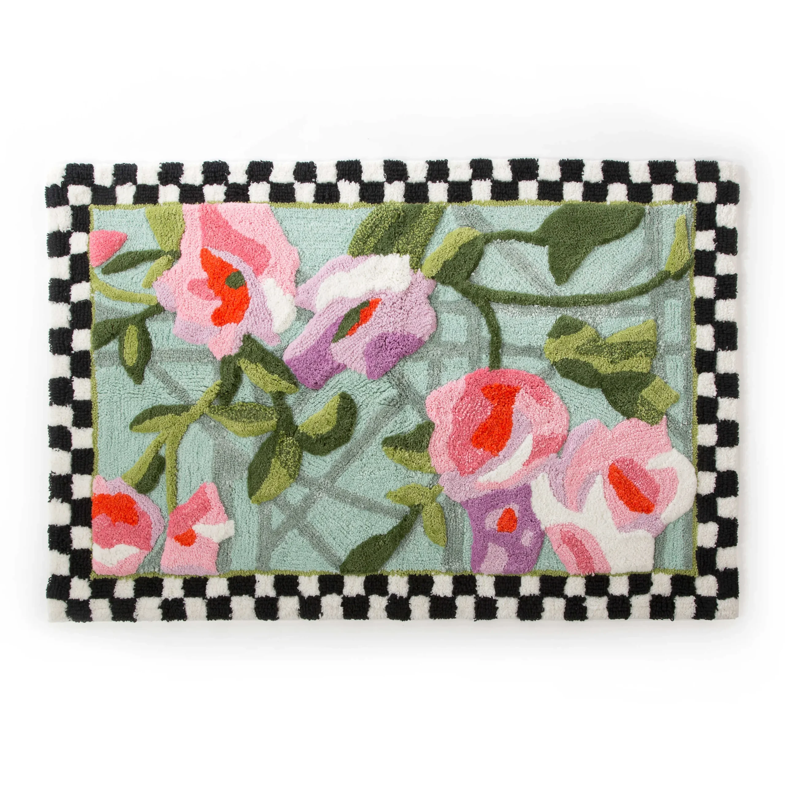 MacKenzie-Childs Chelsea Garden Bath Rug| Bath & Bath Accessories