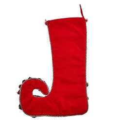 MacKenzie-Childs Christmas Cardinal Stocking| Holiday|Room Accents