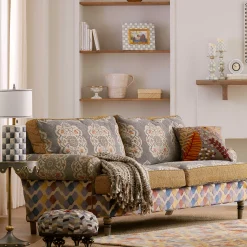 MacKenzie-Childs Cobblestone Basket Weave Throw| Pillows, Throws, & Cushions|Room Accents