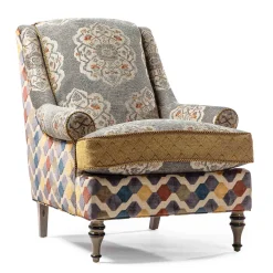 MacKenzie-Childs Cobblestone Chair| Living Room