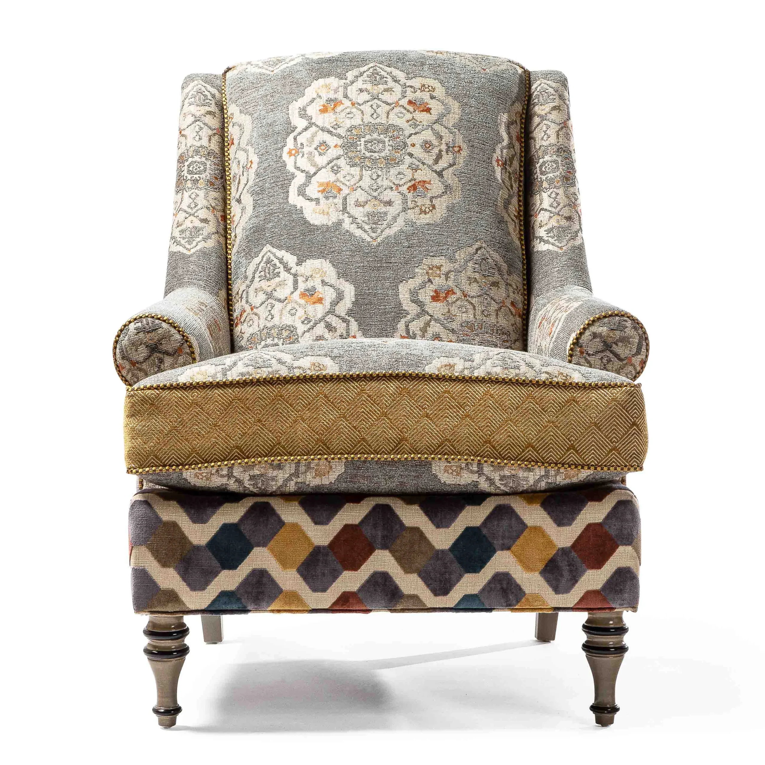 MacKenzie-Childs Cobblestone Chair| Living Room