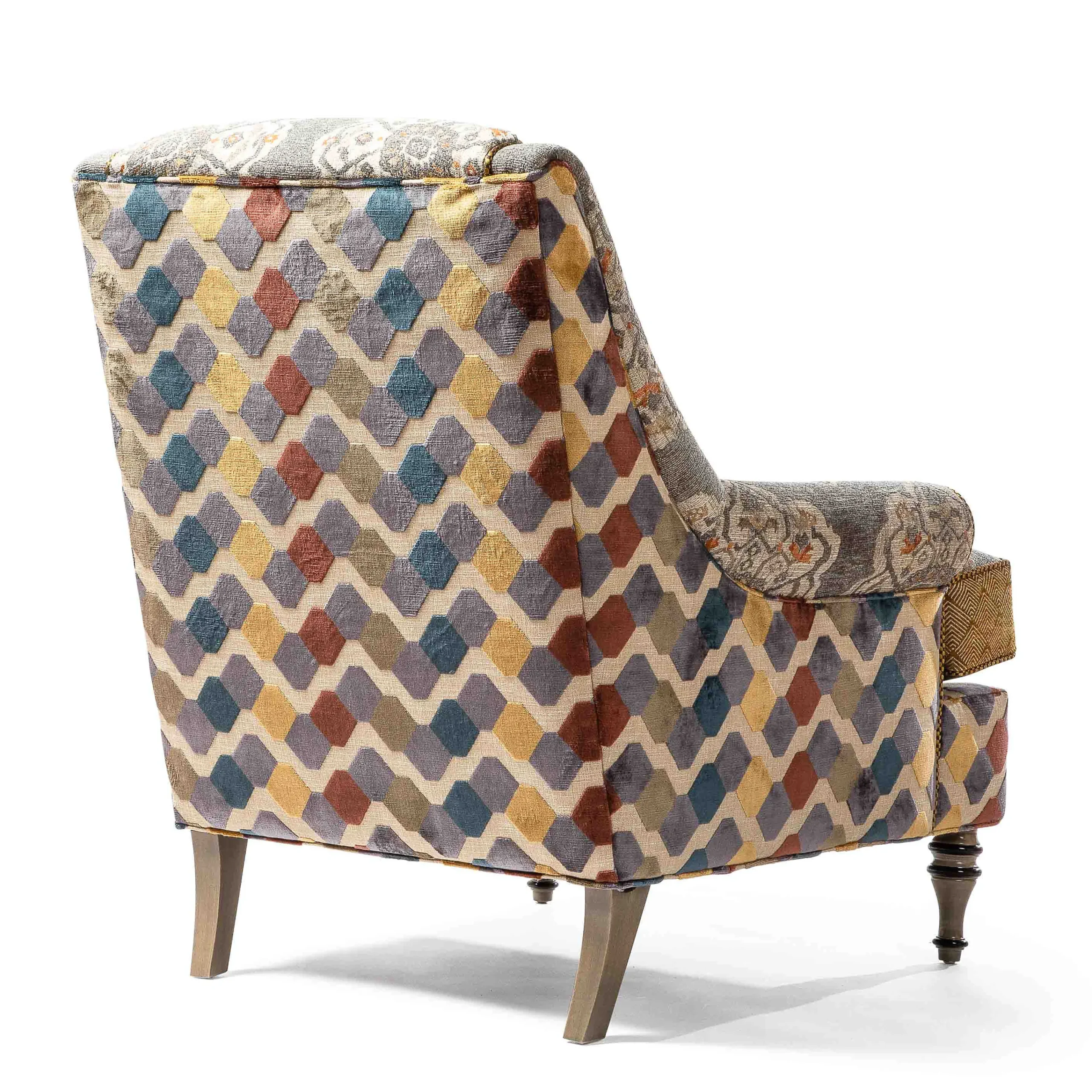 MacKenzie-Childs Cobblestone Chair| Living Room