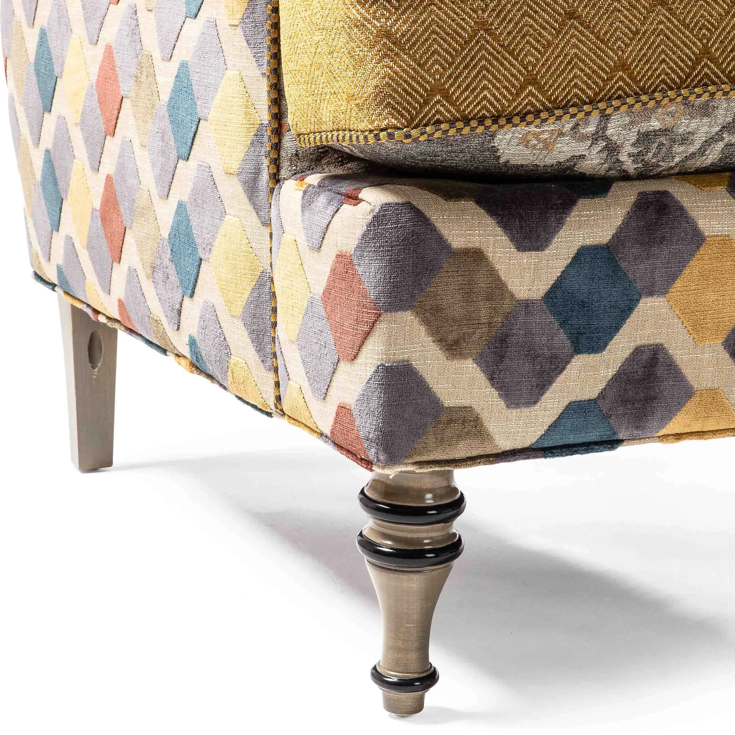 MacKenzie-Childs Cobblestone Chair| Living Room