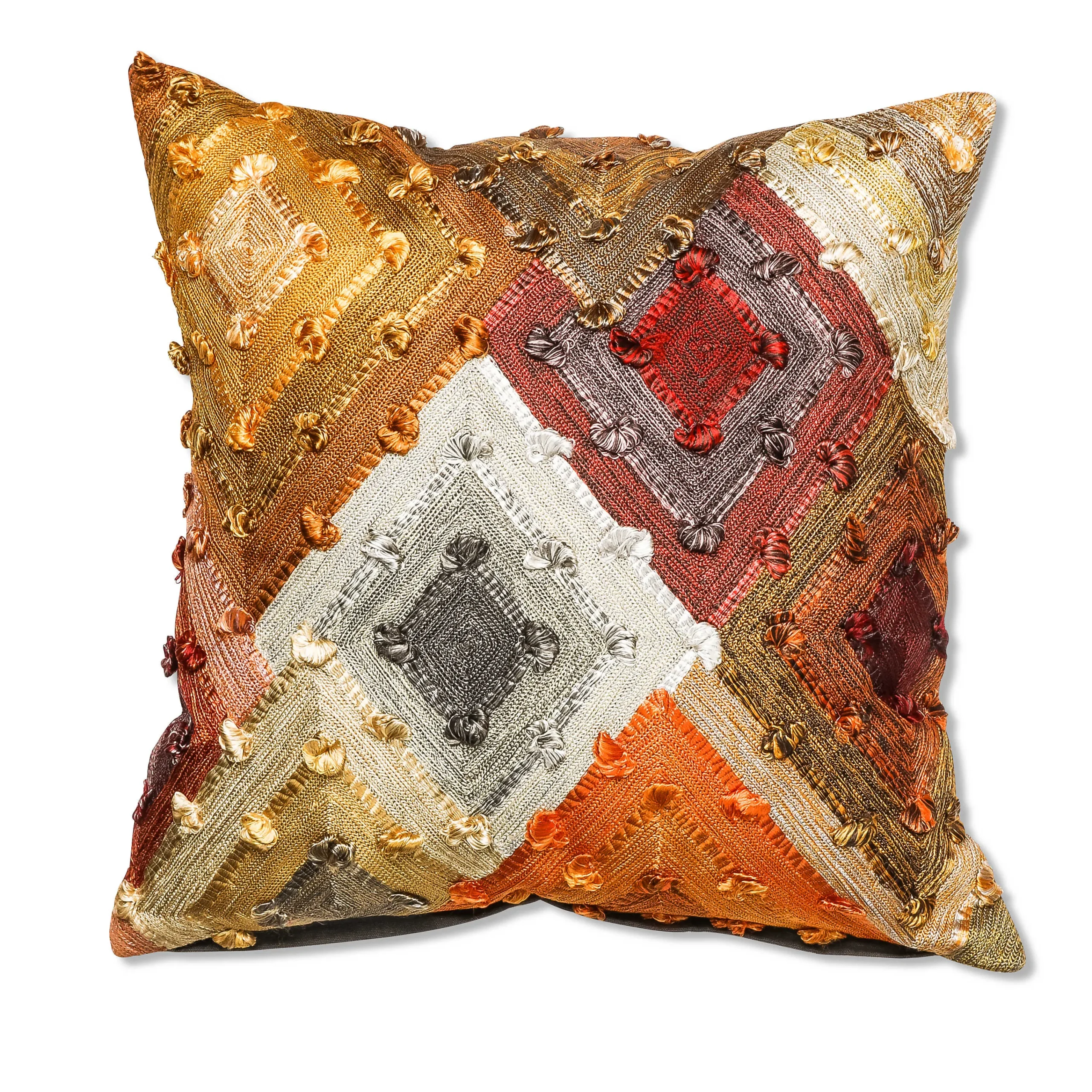 MacKenzie-Childs Cobblestone Diamond Throw Pillow| Pillows, Throws, & Cushions