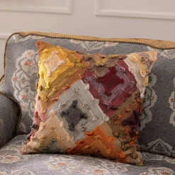 MacKenzie-Childs Cobblestone Diamond Throw Pillow| Pillows, Throws, & Cushions