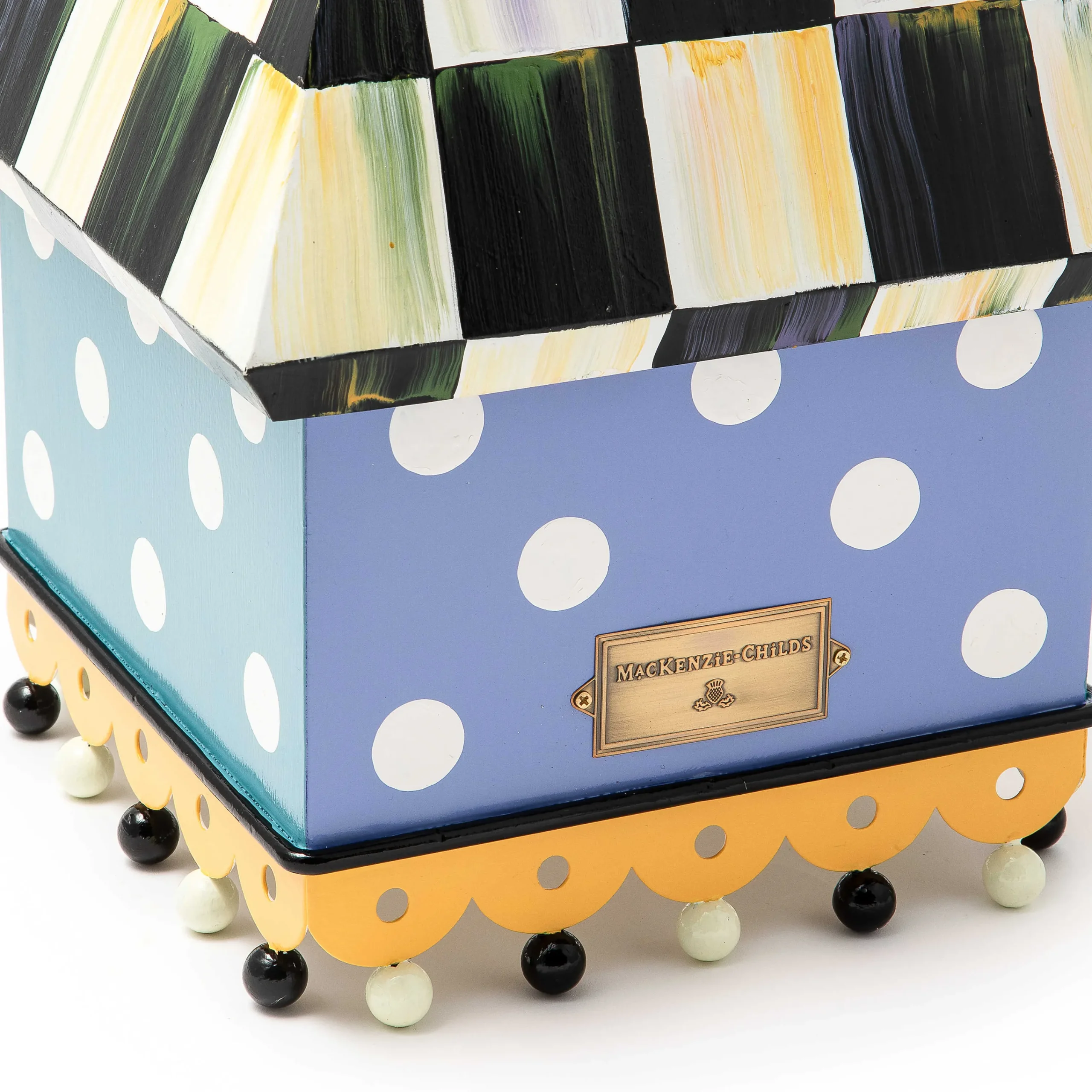 MacKenzie-Childs Condominium Birdhouse| Spring|Outdoor