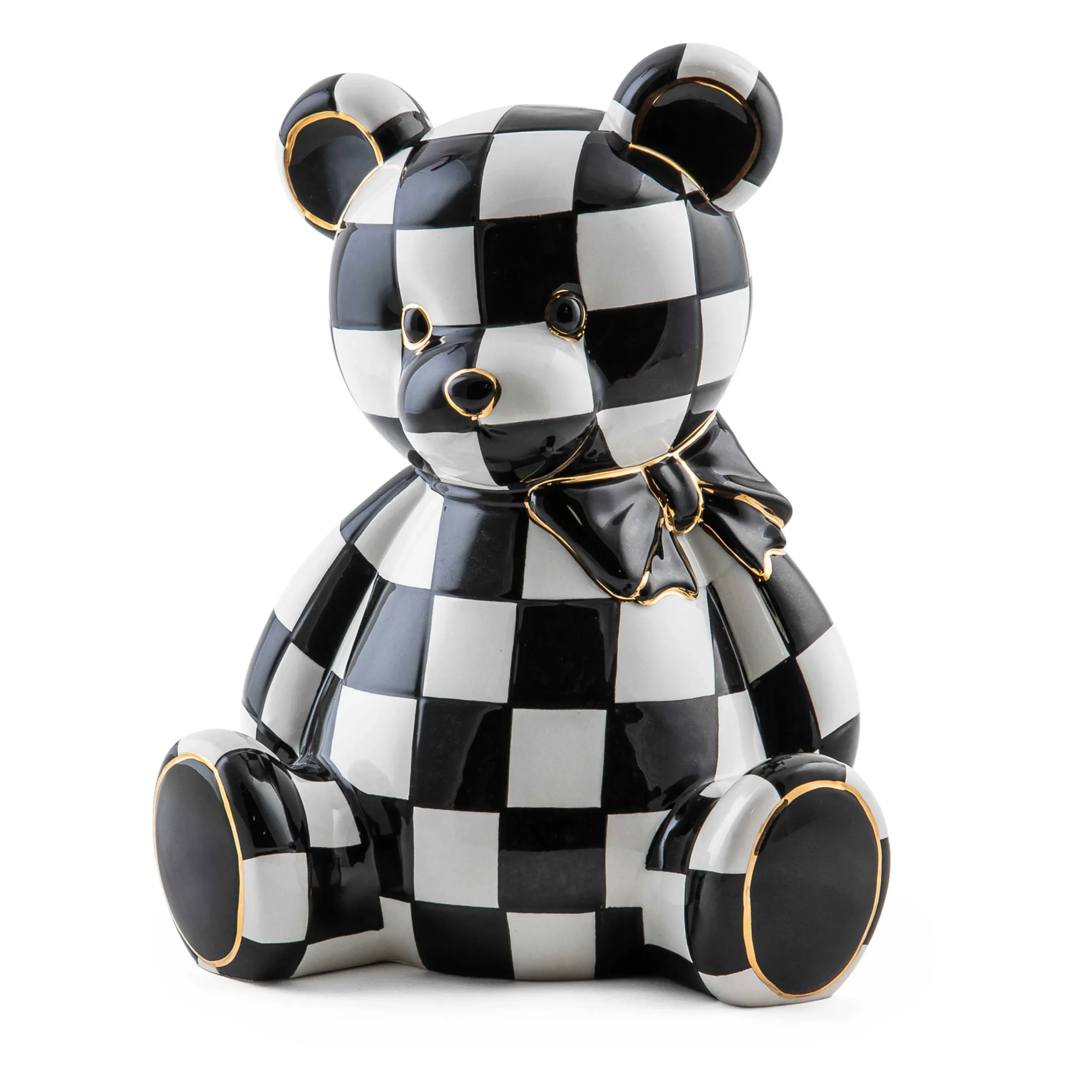 MacKenzie-Childs Courtly Bear Bank| Room Accents