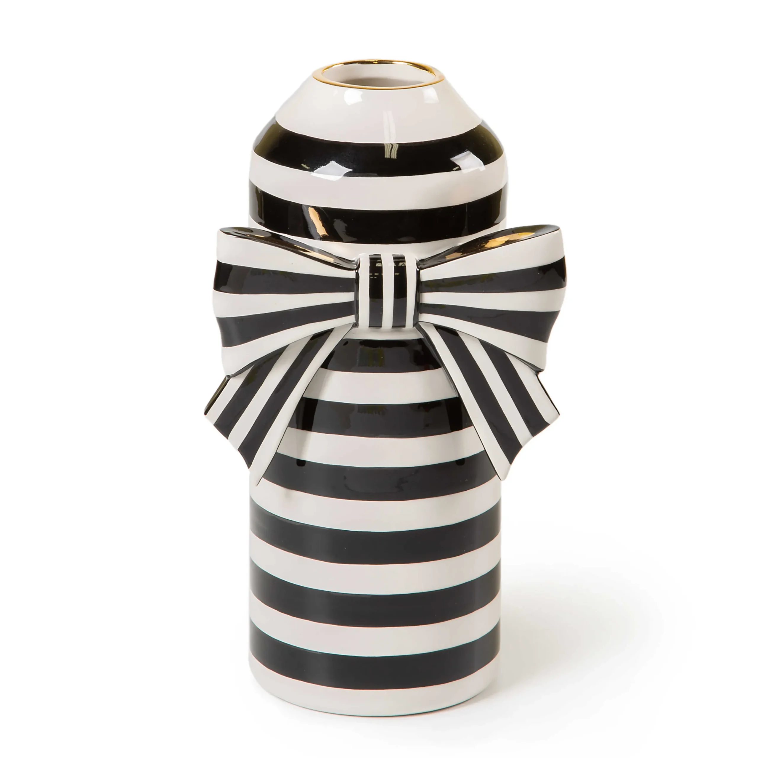 MacKenzie-Childs Courtly Bow Vase| Room Accents