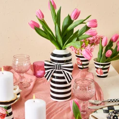 MacKenzie-Childs Courtly Bow Vase| Room Accents