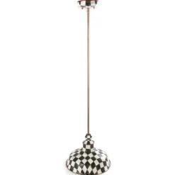 MacKenzie-Childs Courtly Check 12 Barn Pendant Lamp| Lighting