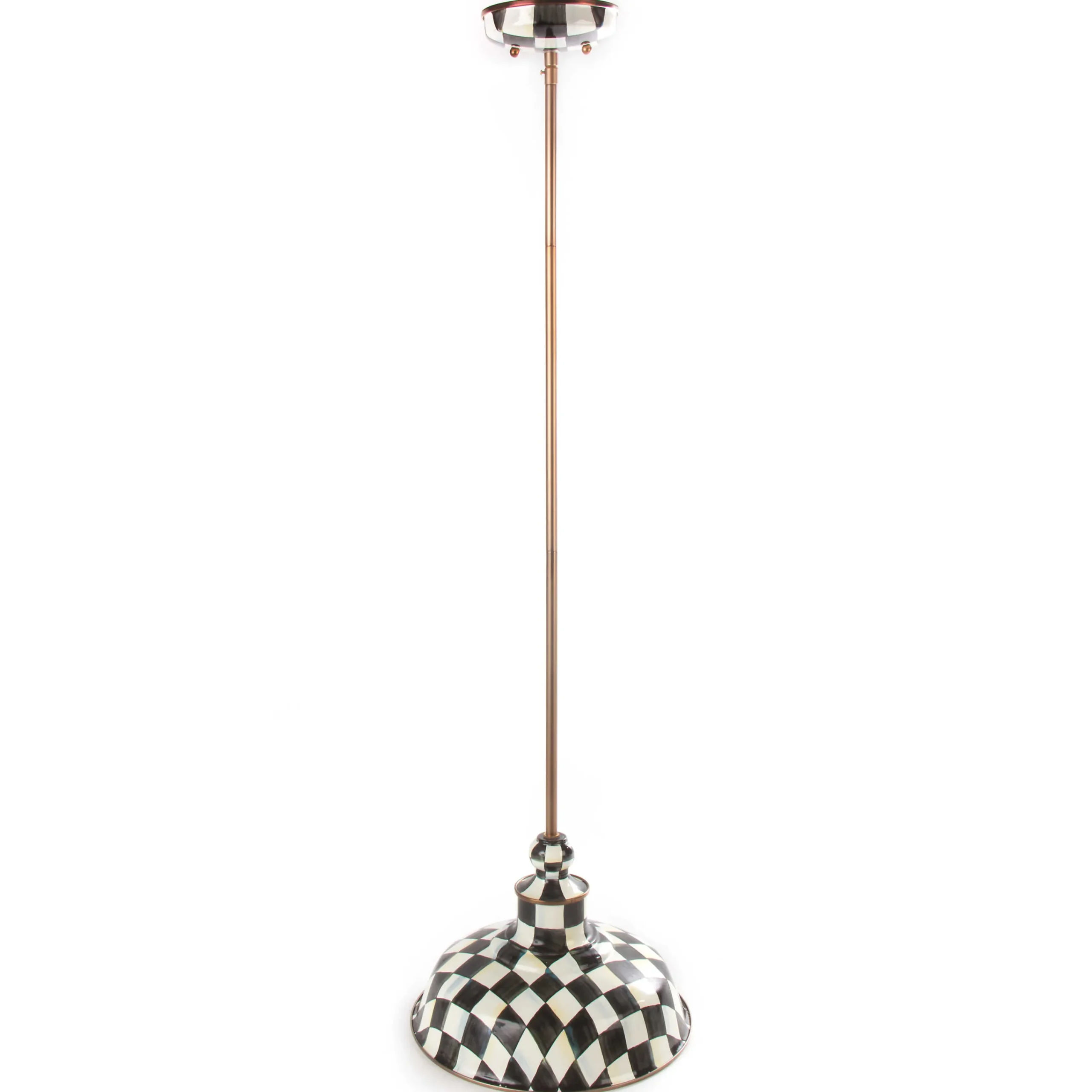 MacKenzie-Childs Courtly Check 12 Barn Pendant Lamp| Lighting