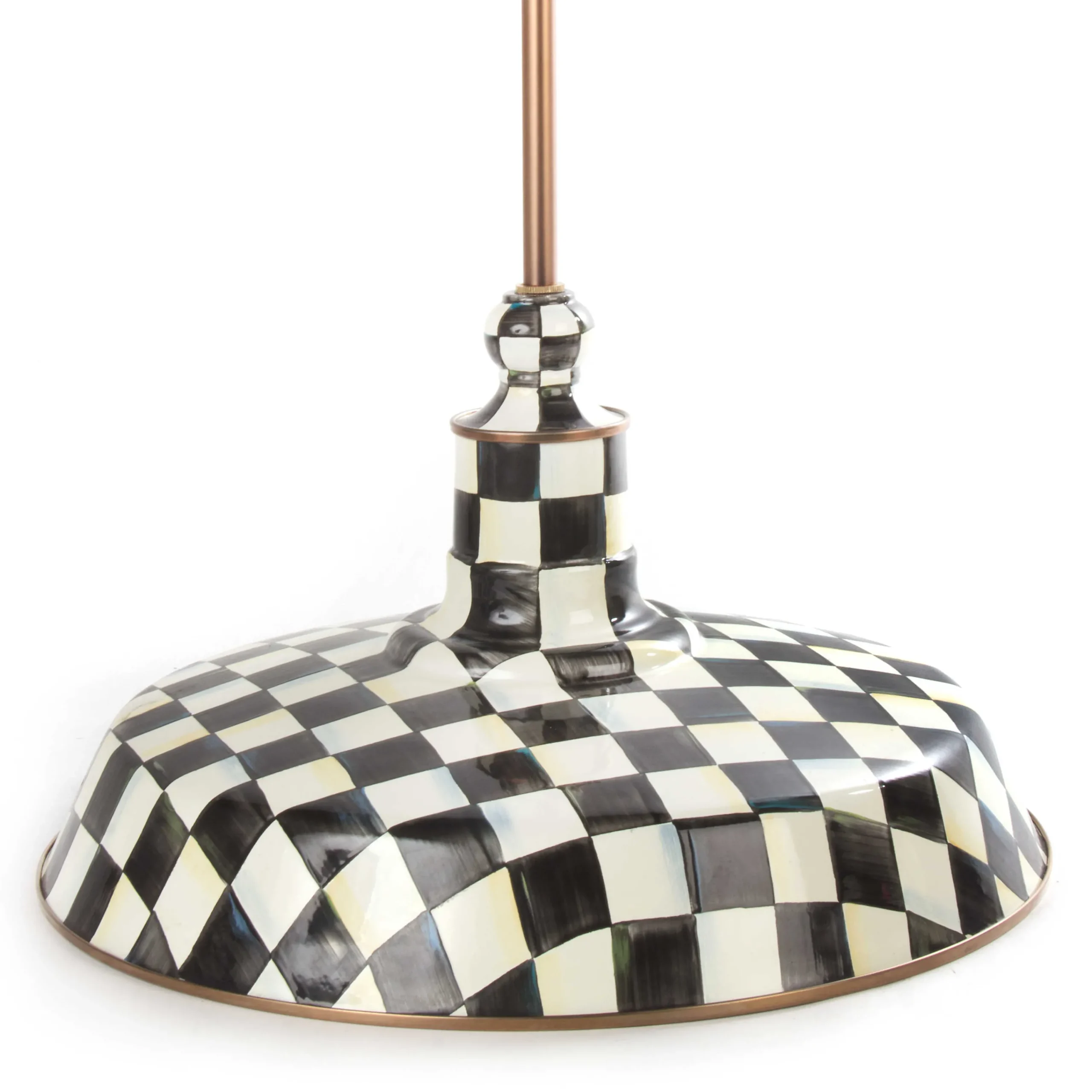 MacKenzie-Childs Courtly Check 18 Barn Pendant Lamp| Lighting
