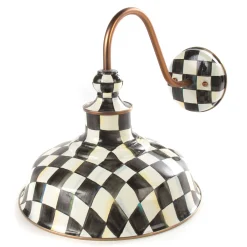 MacKenzie-Childs Courtly Check 12 Barn Sconce| Lighting