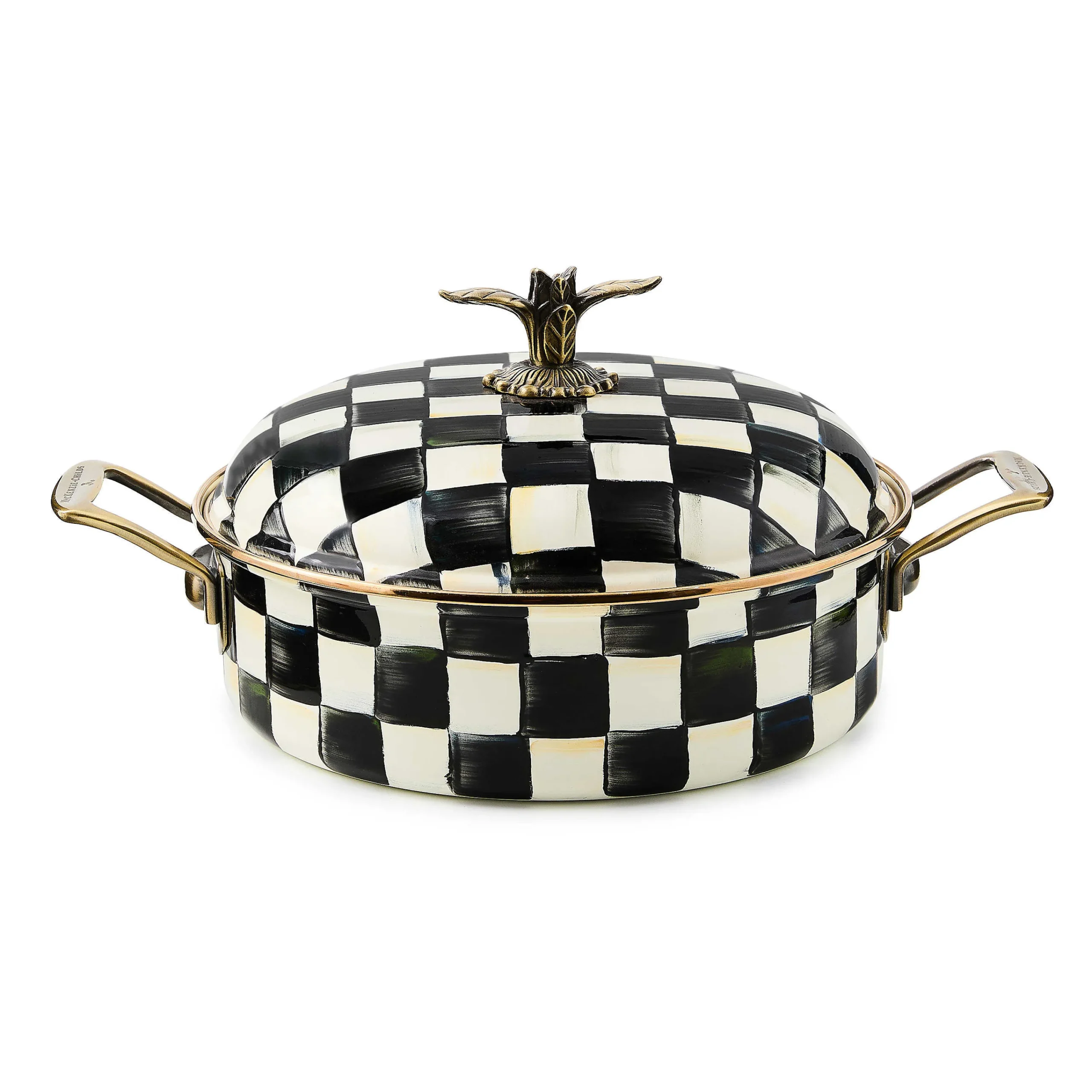 MacKenzie-Childs Courtly Check 5 Quart Casserole| Cookware & Bakeware