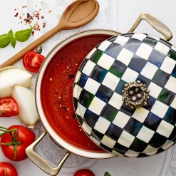 MacKenzie-Childs Courtly Check 3 Quart Casserole| Cookware & Bakeware