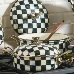 MacKenzie-Childs Courtly Check 3 Quart Casserole| Cookware & Bakeware
