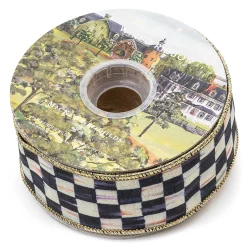 MacKenzie-Childs Courtly Check 2 Ribbon| Holiday|Finishing Touches