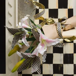MacKenzie-Childs Courtly Check 1 Ribbon| Holiday|Finishing Touches