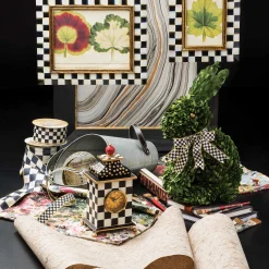 MacKenzie-Childs Courtly Check 1 Ribbon| Holiday|Finishing Touches