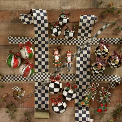 MacKenzie-Childs Courtly Check 1 Ribbon| Holiday|Finishing Touches