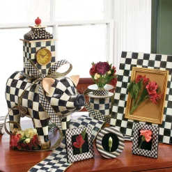 MacKenzie-Childs Courtly Check 1 Ribbon| Holiday|Finishing Touches