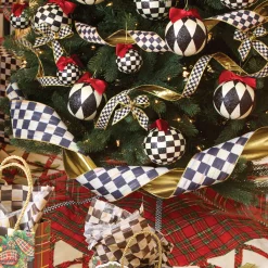 MacKenzie-Childs Courtly Check 4 Ribbon| Holiday|Finishing Touches