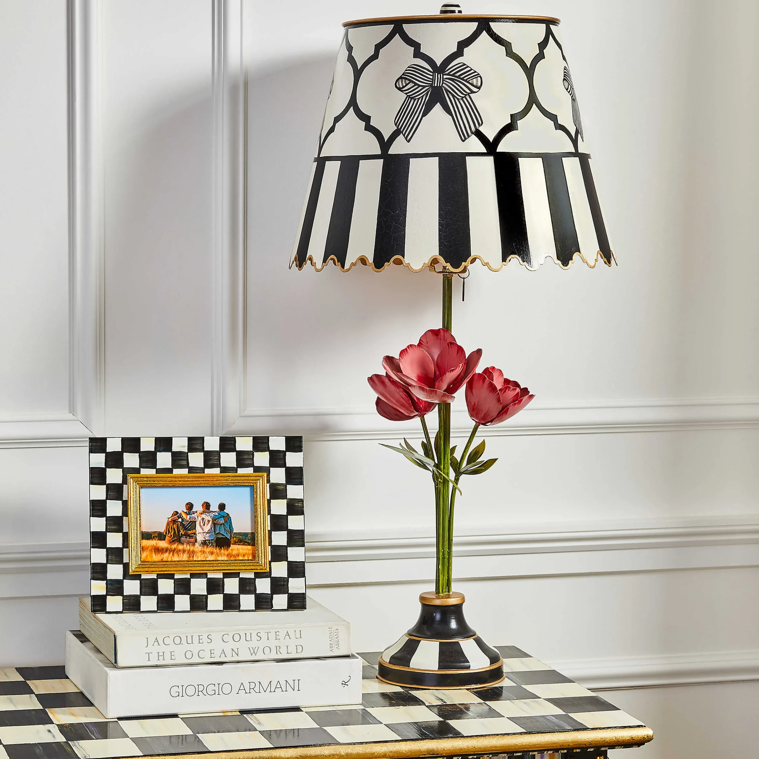 MacKenzie-Childs Courtly Check 4 x 6 Frame| Room Accents