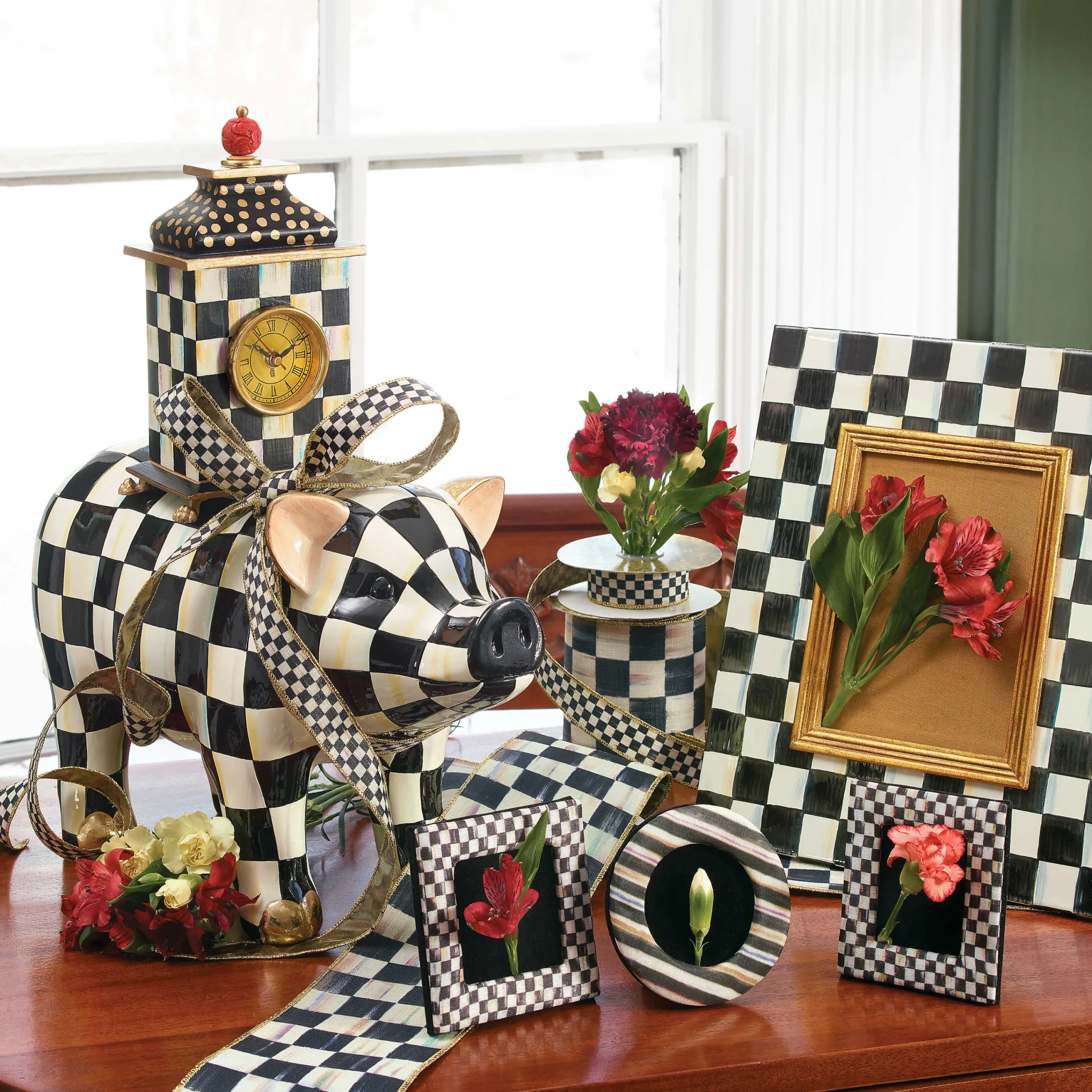 MacKenzie-Childs Courtly Check 5 x 7 Frame| Room Accents