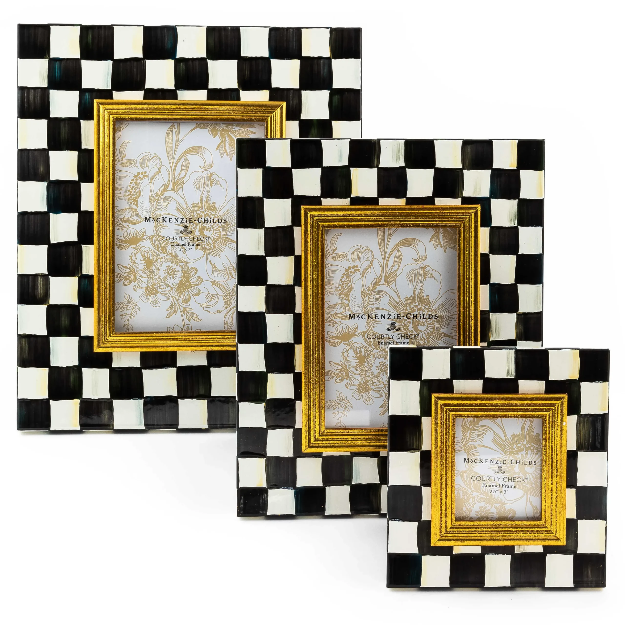 MacKenzie-Childs Courtly Check 2.5 x 3 Frame| Room Accents