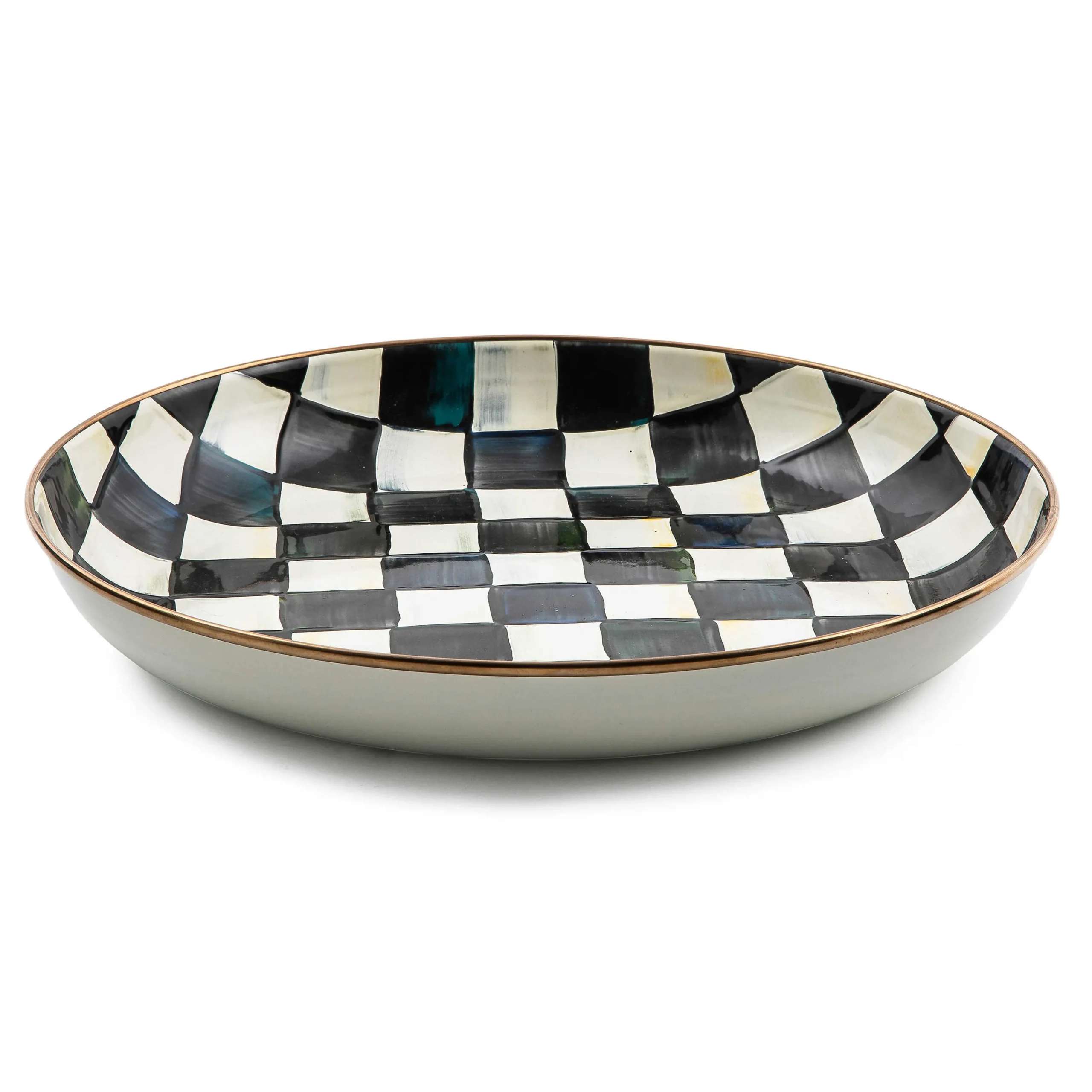 MacKenzie-Childs Courtly Check Abundant Bowl| Fall Entertaining|Serveware