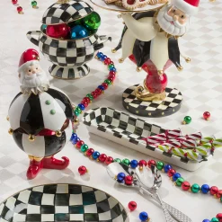 MacKenzie-Childs Courtly Check Abundant Bowl| Fall Entertaining|Serveware