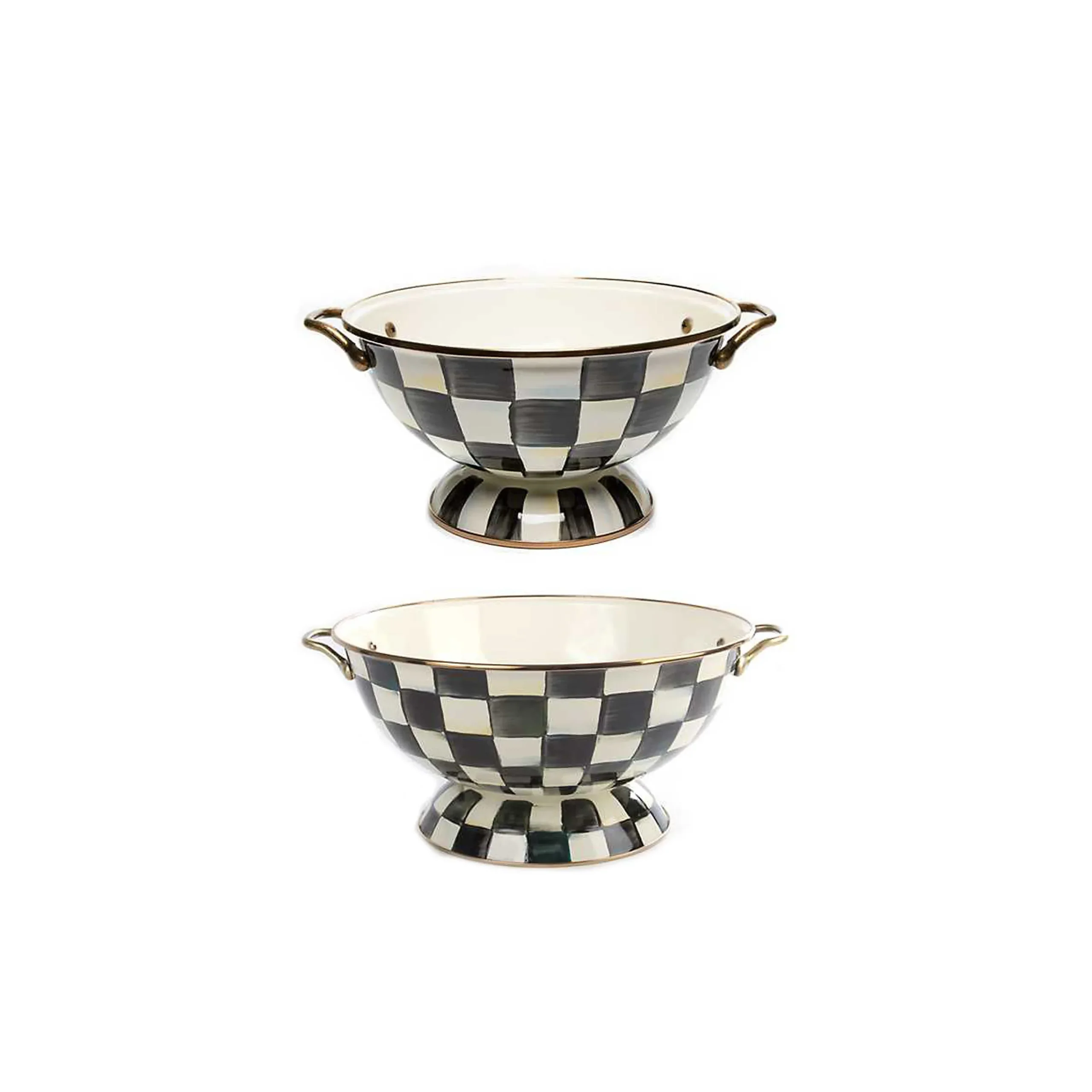MacKenzie-Childs Courtly Check Almost Everything Bowls, Set of 2| Kitchen & Dining Sets|Serveware