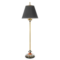 MacKenzie-Childs Courtly Check Atelier Floor Lamp| Lighting