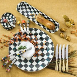 MacKenzie-Childs Courtly Check Baguette Dish| Serveware