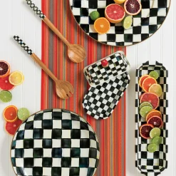 MacKenzie-Childs Courtly Check Baguette Dish| Serveware