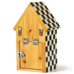 MacKenzie-Childs Courtly Check Bee House| Spring|Outdoor