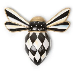 MacKenzie-Childs Courtly Check Bee Wall Decor| Spring|Room Accents