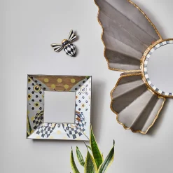 MacKenzie-Childs Courtly Check Bee Wall Decor| Spring|Room Accents