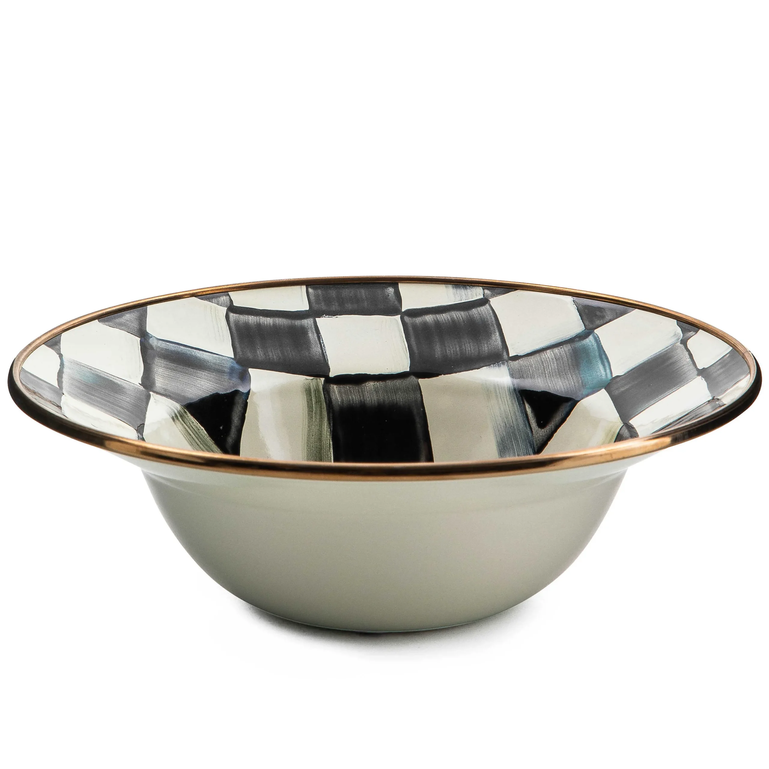 MacKenzie-Childs Courtly Check Breakfast Bowl| Dinnerware & Flatware