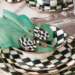 MacKenzie-Childs Courtly Check Breakfast Bowl| Dinnerware & Flatware
