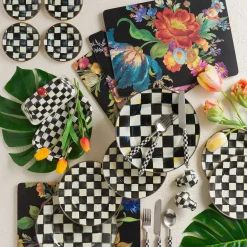 MacKenzie-Childs Courtly Check Butter Box| Serveware