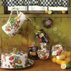 MacKenzie-Childs Courtly Check Cafe Valance| Room Accents