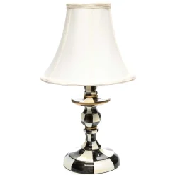 MacKenzie-Childs Courtly Check Candlestick Lamp| Lighting
