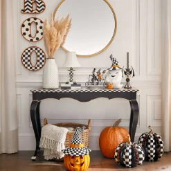 MacKenzie-Childs Courtly Check Candlestick Lamp| Lighting