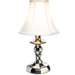 MacKenzie-Childs Courtly Check Candlestick Lamp| Lighting