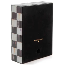 MacKenzie-Childs Courtly Check Carriage Clock| Room Accents